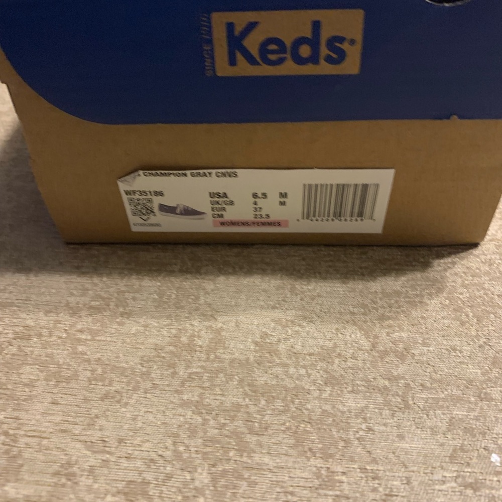 Keds Champion Gray 6.5 Medium Womens - Picture 9 of 10